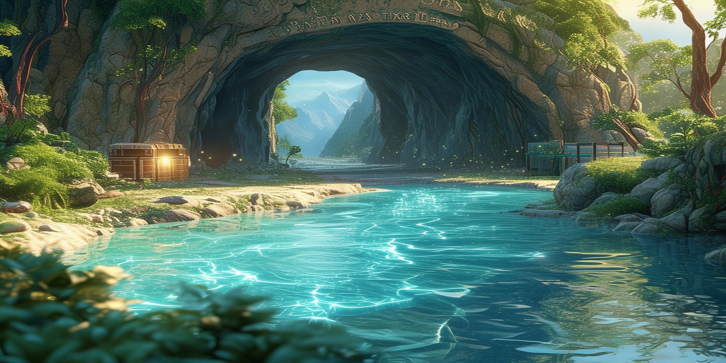 灵泉洞的奇幻之旅